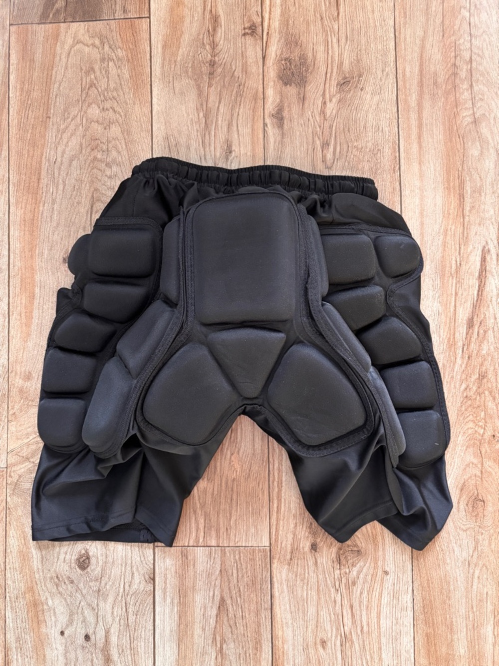 Black Padded Protective Shorts